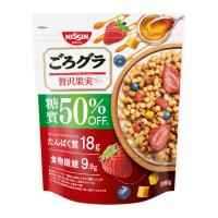 日清シスコ ごろグラ糖質50%オフ 贅沢果実 300g×6袋 | お菓子の美多加堂