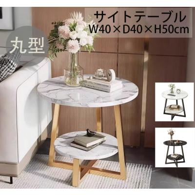 イタリア グリジオカルニコ柄 サイドテーブル 丸型 大理石 ナイトテーブル 花台 イタリア グリジオカルニコ柄 サイドテーブル 丸型 大理石 ナイト