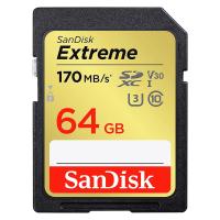 サンディスク Extreme UHS-I U3 V30 64GB SDXCカード SDSDXV2-064G-GNCIN 海外向パッケージ [UHSスピードクラス３ 4K UHD録画対応SDカード] | カメラのミツバ