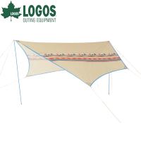 ロゴス タープ ナバホ Tepee ブリッジヘキサ AE LOGOS 71806509 アウトドア キャンプ タープ ヘキサ型タープ ヘキサタープ おしゃれ 日除け 日影 | ニッチ・リッチ・キャッチ