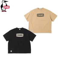 チャムス Tシャツ オーバーサイズドショートスリーブチャムスロゴクルートップループパイル CH00-1385 トップス コットン100% | ニッチ・リッチ・キャッチ