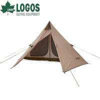 ロゴス Tradcanvas Tepee 2ルーム 300 71805611 テント タープ  キャンプ用品 | ニッチ・リッチ・キャッチ