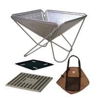 スノーピーク 焚火台M スターターセット SET-111 セット 焚き火台 アウトドア たき火台 キャンプ 焚き火 焚火 たき火 折りたたみ ケース バッグ バック | ニッチ・リッチ・キャッチ