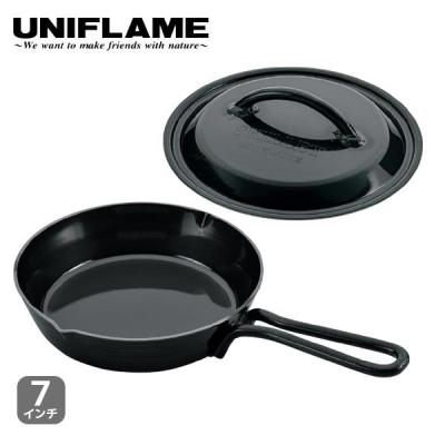 鉄 フライパン（UNIFLAME／アウトドア、釣り、旅行用品）の