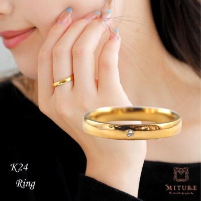 24k平打ちリングのおすすめ人気商品一覧 通販 - Yahoo!ショッピング