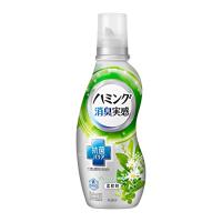ハミング消臭実感 柔軟剤 根本消臭+抗菌バリア リフレッシュグリーンの香り 本体 530ml | mitusawa8