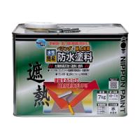 ニッペ ペンキ 塗料 水性ベランダ・屋上床用防水遮熱塗料 7kg クールライトグレー 水性 つやあり 屋外 日本製 4976124246715 | みうハウス