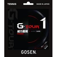 ゴーセン(GOSEN) テニス ガット ジー・ツアー・ワン 16L ブラック TSGT11BK | みうハウス