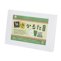 日本製 無地 カルタ 100枚 若草色 フチあり 無地かるた 空白かるた オリジナルかるた | みうハウス