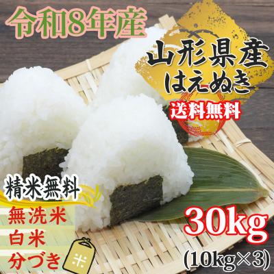 玄米 30kg 送料無料（お米の品種：はえぬき）のおすすめ人気商品一覧