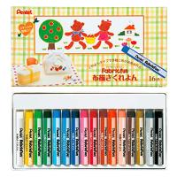 ぺんてる くれよん 布描き PTS4-16 16色 | ミヤマ商店Yahoo!ショップ