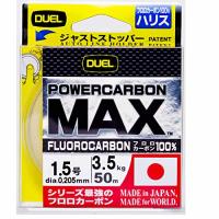 DUEL(デュエル) フロロライン 1.5号 POWERCARBON MAX 50m 1.5号 スーパークリア | ミヤマ商店Yahoo!ショップ