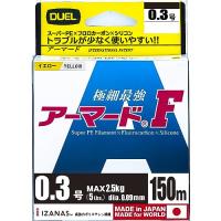 DUEL(デュエル) PEライン 0.3号 アーマード F 100M 0.3号 GY イエ ロー H4117-GY | ミヤマ商店Yahoo!ショップ