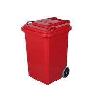 ダルトン(Dulton) プラスチック トラッシュカン 45L レッド ゴミ箱のマスターピ | ミヤマ商店Yahoo!ショップ