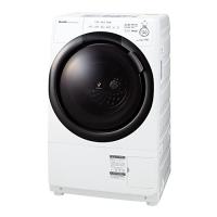 シャープ ドラム式 洗濯乾燥機 ES-S7G-WL ヒーターセンサー乾燥 左開き(ヒンジ左) 洗濯7kg/乾燥3.5kg クリスタルホワイト系 幅640mm 奥行600mm DDイ | miyanojin10