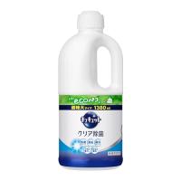 【大容量】キュキュット クリア除菌 食器用洗剤 長もち泡がパッ! キュッと実感! グレープフルーツの香り 詰替え用 1380ｍｌ | amazonnブック