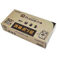 日本サニパック 消臭袋 防臭袋 ニオワイナ 中サイズ 35×25cm 白 半透明 50枚 ゴミ袋 ポリ袋 SS03 | miyanojin6