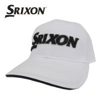 ゴルフキャップ　スリクソン　ゴルフウエア　帽子　キャップ　SMH3130X　WBK　ホワイトブラック | スポーツミヤスポ ヤフー店
