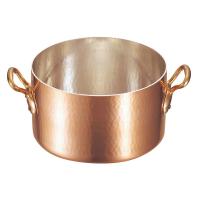 モービル 銅 半寸胴鍋（蓋無）2151-02 32cm | 水回り厨房の五輪