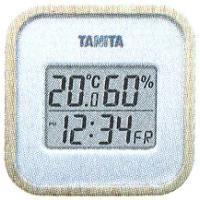 タニタ デジタル温湿度計 TT-571-NA ナチュラル | 水回り厨房の五輪