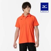 ミズノ公式 ポロシャツ ユニセックス フレイムオレンジ | ミズノ公式オンライン Yahoo!店