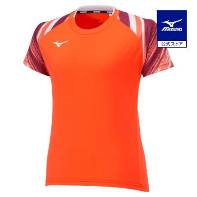 MIZUNO バドミントンウエア（色：オレンジ系）｜バドミントン
