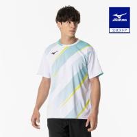 ミズノ公式 ゲームシャツ ラケットスポーツ ユニセックス ホワイト | ミズノ公式オンライン Yahoo!店