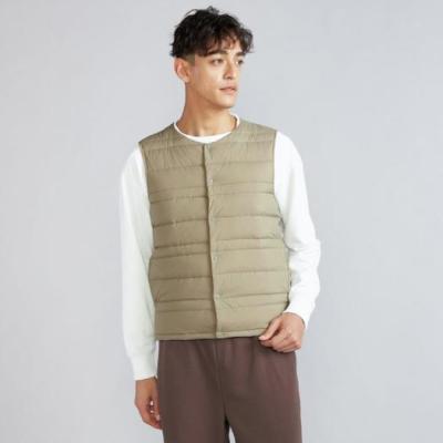 Mizuno ブレスサーモ 発熱ベスト L ネイビー エアリージャケット TOUGHベスト(ネーム刺繍対応)|F2JP0190_s