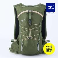 ミズノ公式  ミズノ公式オンライン限定 バックパック 8L オリーブ クリアランス