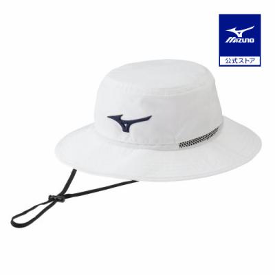 MIZUNO GOLF/ミズノゴルフ OPEN刺繍 グリーン系色 ゴルフキャップ コットンツイルロゴキャップ(ゴルフ)|52MW1A05|キャップ