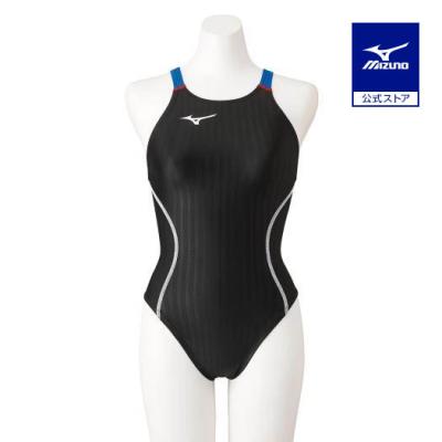 Mizuno ブラック スポーツ用競泳水着 MIZUNO（ミズノ） 競泳水着 レディース fina承認 GX SONIC LITE 競泳用