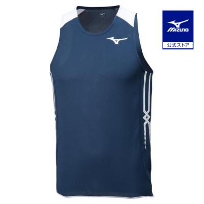 Mizuno 日本体育大学 陸上用シャツ M ネイビー Mizuno 日本体育大学 陸上用シャツ M ネイビー