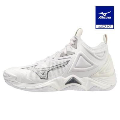 Mizuno バレーボール シューズ ホワイト MIZUNO 店舗在庫 バレーボールシューズ ミズノ ウエーブ