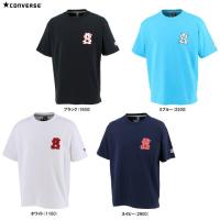 ◆メール便対応商品◆CONVERSE（コンバース）クルーネック Tシャツ（CA211382）スポーツ トレーニング カジュアル シャツ 半袖 ウェア 丸首 メンズ | ミズシマスポーツ株式会社