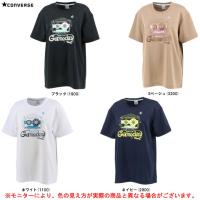 ◆メール便対応商品◆CONVERSE（コンバース）バスケット ウィメンズプリントTシャツ（CB312351） バスケットボール 半袖 吸汗速乾 女性用 レディース | ミズシマスポーツ株式会社