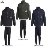 adidas（アディダス）M MHS ウインドジャケット パンツ 上下セット（IXG33/IXG27）スポーツ ウインドブレーカー上下セット セットアップ フードあり メンズ | ミズシマスポーツ株式会社