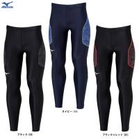 ◆メール便対応商品◆MIZUNO（ミズノ）限定 MTCレーシングタイツ ロング（U2MBB015）陸上競技 トラック ランニング コンプレッション スパッツ ユニセックス | ミズシマスポーツ株式会社