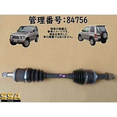 MITSUBISHI パジェロミニ F右 ドライブシャフト パジェロミニ 中古（自動車 ドライブシャフト）｜駆動系パーツ｜自動車