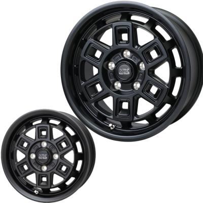 12インチ スチールホイール 黒 4本（自動車用タイヤ、ホイール