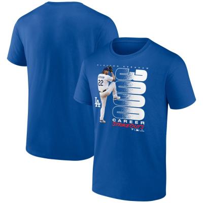MLB クレイトン・カーショー ドジャース Tシャツ キャリア通算3,000奪