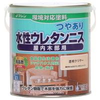 和信ペイント 水性ウレタンニス 透明クリヤー 0.7L 屋内木部用 ウレタン樹脂配合・低臭・速乾 | MLPストア