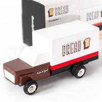 正規輸入品 ニューヨーク・ブルックリン発 Candylab(キャンディラボ) Bread Truck トイカー 木製 アメ車 自動車 アメリカ 男の子 木のおもちゃ 働く はたらく車 | 家具通販のメーベル