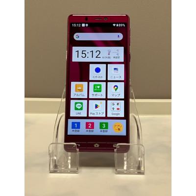 シンプルスマホ5 A001SH 3G32G android10 Simフリー2台 シンプルスマホ5 SIMフリー A001SH SIMロック解除済み 白ロム