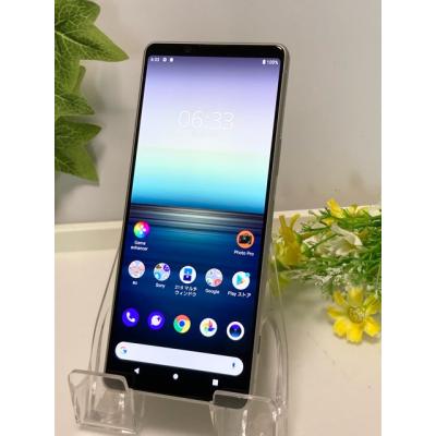 【美品】Xperia 1II 本体＋ケース付／SIMロック解除済・バッテリー良好 美品】Xperia 1II 本体＋ケース付／SIMロック解除済・バッテリー