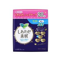 【シェアパック】ロリエ しあわせ素肌 ふんわりタイプ 多い夜用 羽つき 30cm 10コ入×2セット(20コ) | mochi store