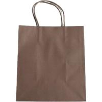手提袋 ＳＴカラ−ズ モカ 10枚  プレゼント ラッピングバッグ 紙袋 業務用 ギフト | モダン・プロ