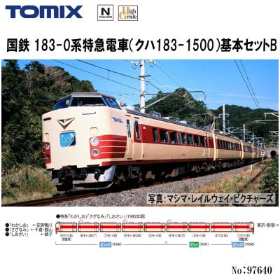 トミーテック トミックス 国鉄 183-0系特急電車（クハ183-1500）基本