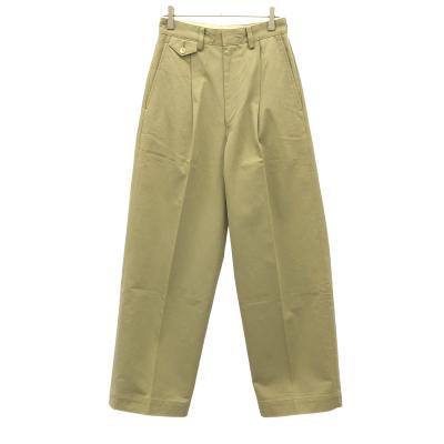 AURALEE チノパンメンズ AURALEE Washed Finx Chino Wide Pants | 大阪心斎橋のメンズ