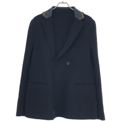 割引価格 EMPORIO ARMANI デニムラペルウール 15AW エンポリオアルマーニ テーラードジャケット