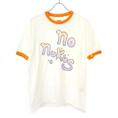 NO NUKES MUSE Tシャツ Beige Vintage T-Shirt - Muse Concerts A Non Nuclear Future